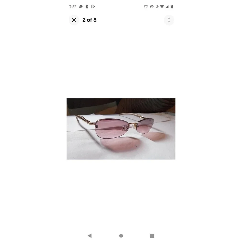 Fossil Abigail Sunglasses Rose Frames MS3299650 53[]18-125